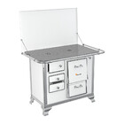 Fogão A Lenha Petrycoski Gabinete N1 Saída Direita - Branco