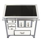 Fogão A Lenha Premium Branco Venax