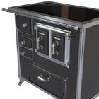 Fogão A Lenha Premium Preto Venax