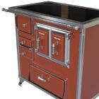 Fogão A Lenha Premium Tabaco Venax