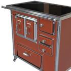 Fogão A Lenha Premium Tabaco Venax