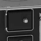 Fogão A Lenha Preto Sem Tampa Venax