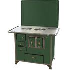 Fogão A Lenha Venâncio  Barroco Verde Gabinete Nº03 Lado Dire
