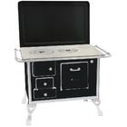 Fogão A Lenha Venâncio Tradicional Preto Nº01 Lado Direito Co