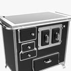 Fogão A Lenha Venâncio Vitrocerâmico N° 02 Gabinete E Porta D