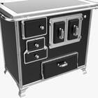 Fogão A Lenha Venâncio Vitrocerâmico N° 02 Gabinete E Porta D