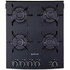 Fogão Atlas 4 Bocas Preto Acendimento Automático Bivolt