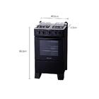 Fogão Atlas 4 Bocas Preto Com Forno Limpa Fácil Coliseum Plus