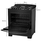 Fogão Automático Diplomata A Gás 5 Bocas 100 Litros Dako