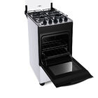 Fogão Brastemp 4 Bocas Branco Com Dupla Chama E Grades Indivi