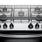 Fogão Brastemp 5 Bocas Cor Branca Com Botões Removíveis E Exc