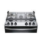 Fogão Brastemp 5 Bocas Cor Branca Com Botões Removíveis E Exc