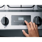 Fogão Brastemp 5 Bocas De Embutir Cor Inox Com Turbo Chama E