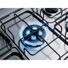 Fogão Brastemp 5 Bocas De Embutir Cor Inox Com Turbo Chama E