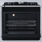 Fogão Brastemp 5 Bocas De Embutir Preto Com Mesa De Vidro E T