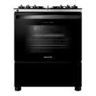 Fogão Brastemp 5 Bocas Preto Com Mesa De Vidro  Função Air Fr