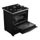Fogão Brastemp 5 Bocas Preto Com Mesa De Vidro  Função Air Fr