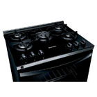 Fogão Brastemp 5 Bocas Preto Com Mesa De Vidro E Turbo Chama