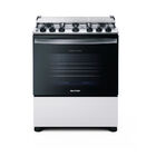 Fogão Brastemp 6 Bocas Branco Com Botões Removíveis E Exclusi