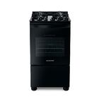 Fogão Brastemp Mesa De Vidro 4 Bocas Preto Bfo4vae  - Bivolt