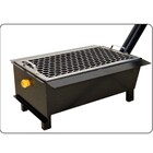 Fogão Churrasqueira Caipira Chapa 02 Furo Grelha 43x38x20cm