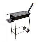 Fogão Churrasqueira Mineiro Chapa 03 Furo Grelha 80x60x38cm