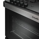 Fogão Com Timer 5 Bocas Decorato Vetro G3 Mueller Bivolt Pret