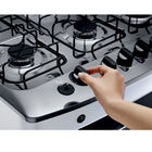 Fogão Consul 6 Bocas Branco Com Botões Removíveis E Vidro Int