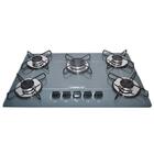 Fogão Cook Top Ultra Chama 5 Bocas Prata - Chamalux