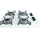 Fogão Cooktop 4 Bocas A Gás Safanelli Lines Fcb403 Bivolt