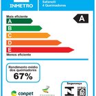 Fogão Cooktop 4 Bocas A Gás Safanelli Lines Fcb403 Bivolt