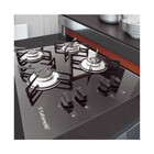 Fogão Cooktop 4 Bocas A Gás Safanelli Preto Fcl40 Bivolt