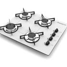 Fogão Cooktop 4 Bocas Ultra Chama Bivolt Chamalux - Branco