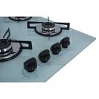 Fogão Cooktop 4 Bocas Ultra Chama Marmorizador Branco