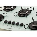 Fogão Cooktop 5 Bocas A Gás Fornello Branco For05br Bivolt