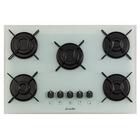 Fogão Cooktop 5 Bocas A Gás Fornello Branco For05br Bivolt