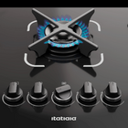 Fogão Cooktop 5 Bocas Itatiaia Trempe Ferro Fundido Itacook P