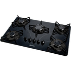 Fogão Cooktop 5 Bocas Super Automático Easy Clean Braslar