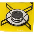 Fogão Cooktop 5 Bocas Tripla Chama Bivolt Chamalux - Amarelo