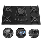 Fogão Cooktop 5 Bocas Tripla Chama Itatiaia Trempe Ferro Fund