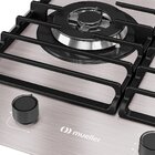 Fogão Cooktop 5 Bocas Ultra Chama Mcg5bl Grade Dupla Mesa De