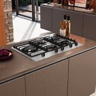 Fogão Cooktop 5 Bocas Ultra Chama Mcg5bl Grade Dupla Mesa De