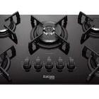 Fogão Cooktop 5 Bocas Vitrum 5q 127/220v Preto - Itatiaia