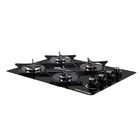 Fogão Cooktop A Gás 4 Bocas Sistema De Segurança E Tremp Ferr