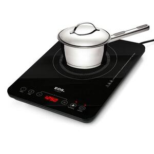 Fogão Cooktop De Indução 1 Boca Elétrico Eci01pp 127v E Panela Allegra ...