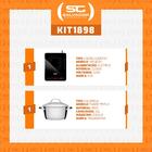 Fogão Cooktop De Indução 1 Boca Elétrico Eci01pp 220v E Caçar