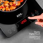 Fogão Cooktop De Indução 1 Boca Portátil Preto 2200w Cheff Go