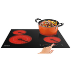 Fogão Cooktop Elétrico Philco Volcano Vitrocerâmico 4 bocas P