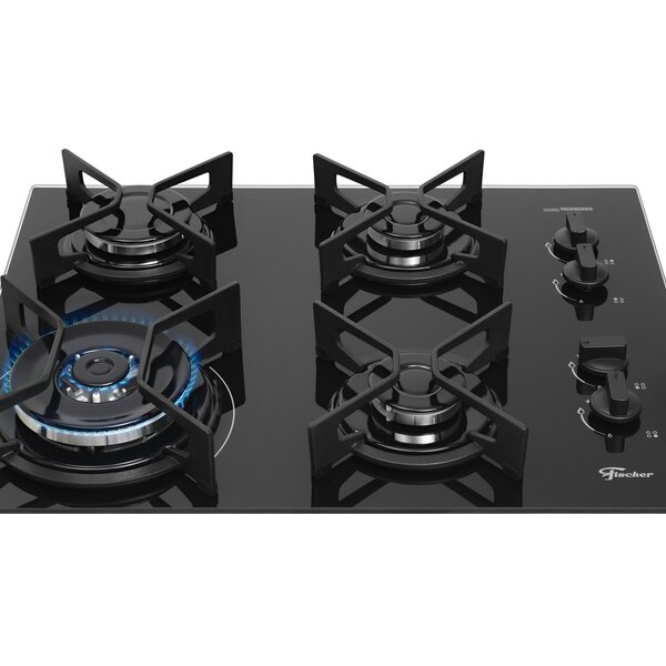 Fogão Cooktop Fischer 4 Bocas Tripla Chama Fit Line 36330-102673 ...