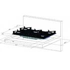 Fogao Cooktop Fischer 5 Queimadores Fit Line Gas Mesa Vidro P